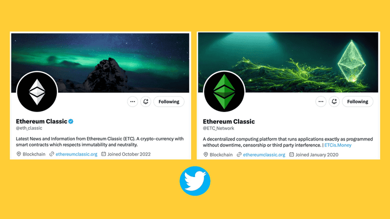 推特上的ETC @eth_classic和@etc_network账号 推特上的ETC @eth_classic和@etc_network账号